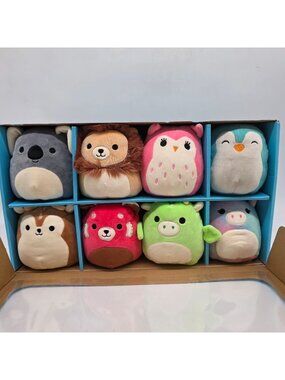 Squishmallows 5" Mini Plush 8-Pack Francis Kirk Francesca Tanner Rosie Esmeralda
